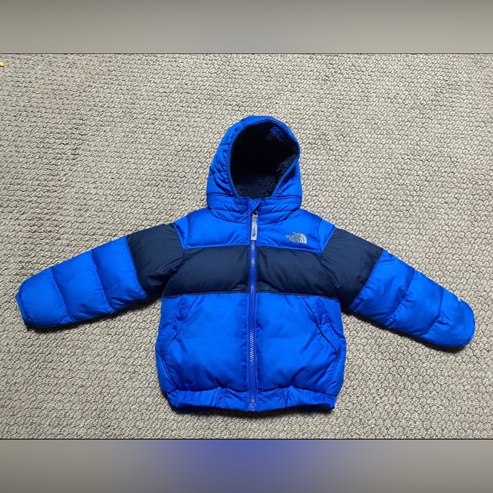 3T Boys North Face fully lined jacket